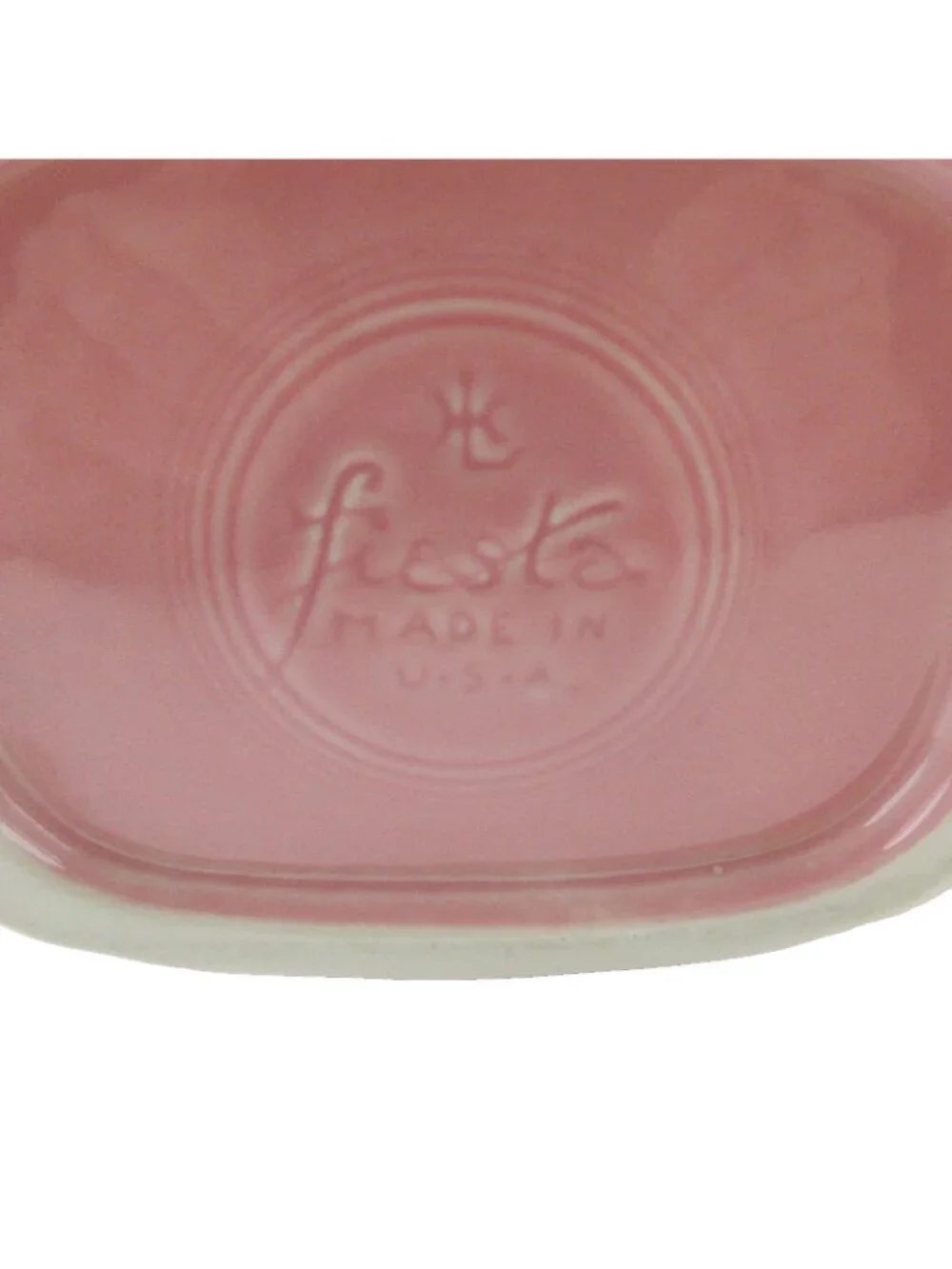 Fiesta Fiestaware Large Disk Pitcher P86 Retired Rose Pink 7.25